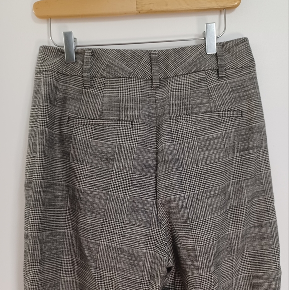 Wilfred High Waisted Plaid Cropped Trousers - Picture 6 of 8